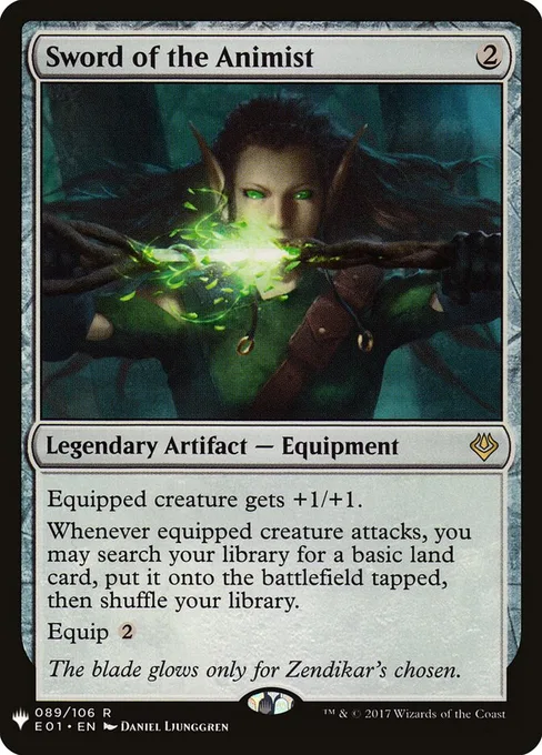 Sword of the Animist, The List #E01-89
