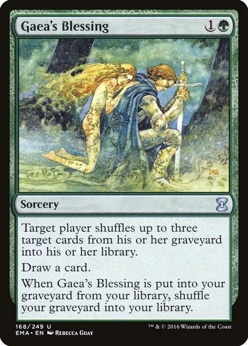 Gaea's Blessing, Eternal Masters #168