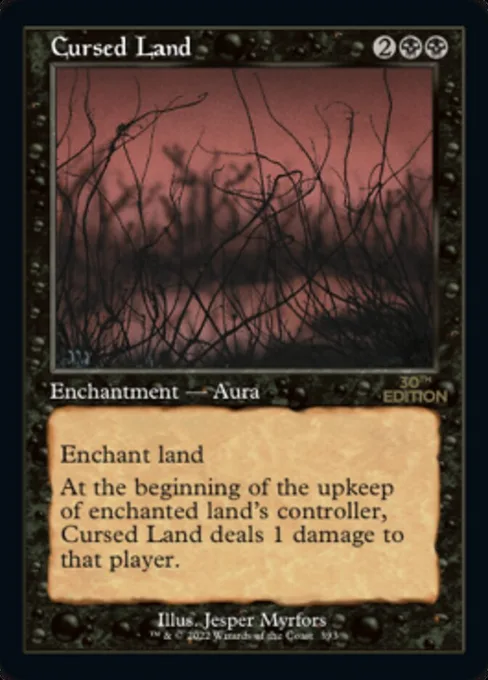 Cursed Land, 30th Anniversary Edition #393