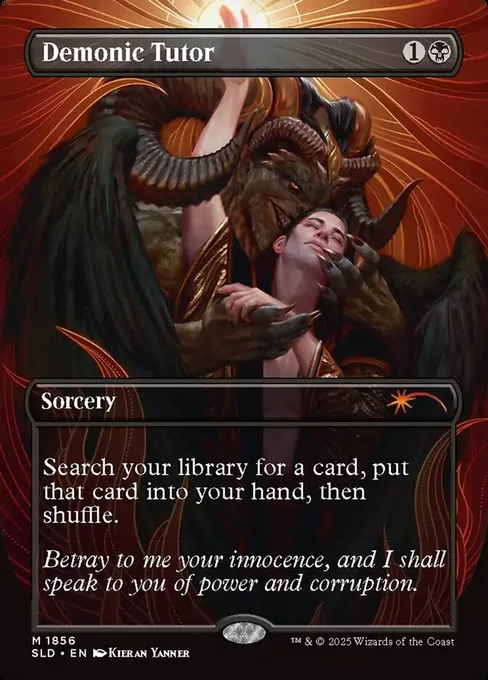 Demonic Tutor, Secret Lair Drop #1856