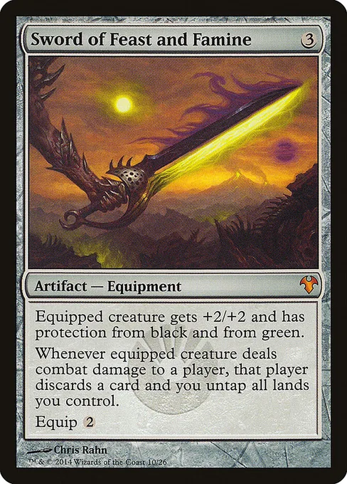 Sword of Feast and Famine, Modern Event Deck 2014 #10