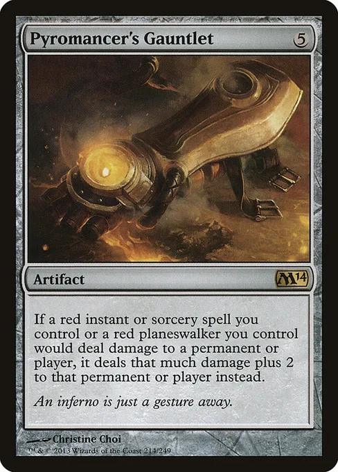 Pyromancer's Gauntlet, Magic 2014 #214