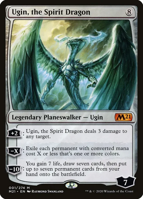 Ugin, the Spirit Dragon, Core Set 2021 #1