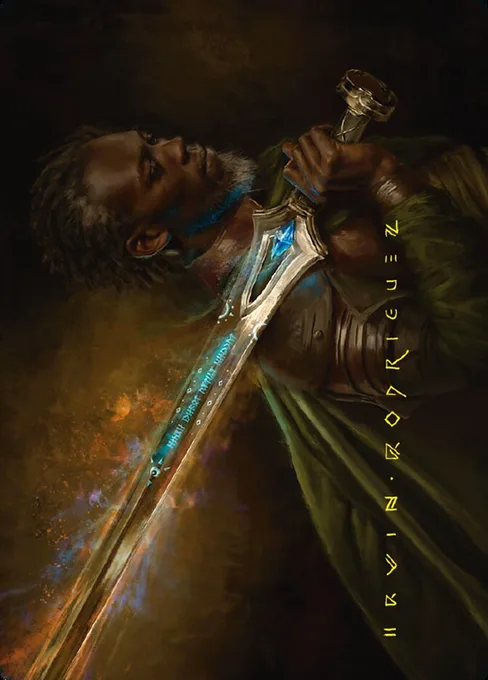 Andúril, Flame of the West // Andúril, Flame of the West, Tales of Middle-earth Art Series #28