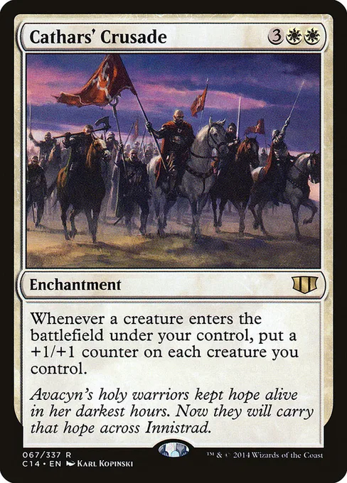 Cathars' Crusade, Commander 2014 #67