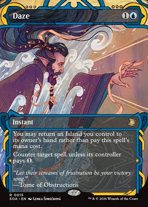 Daze, Secrets of Strixhaven Mystical Archive #15