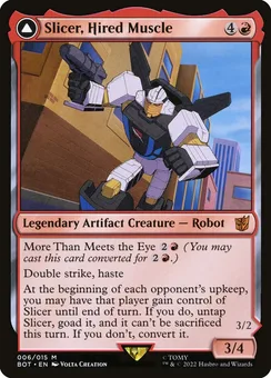 Slicer, Hired Muscle // Slicer, High-Speed Antagonist, Normal