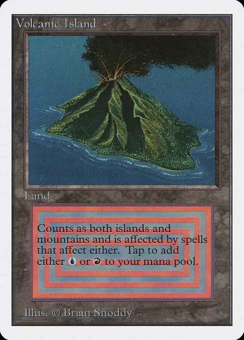 Volcanic Island, Unlimited Edition #287