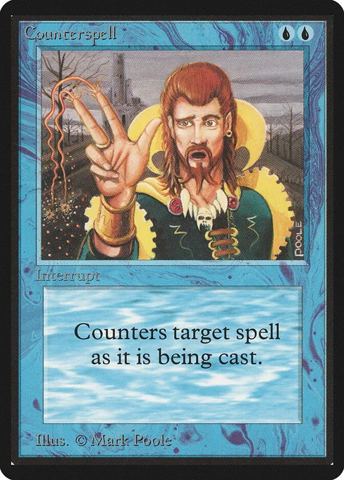 Counterspell, Limited Edition Beta #55