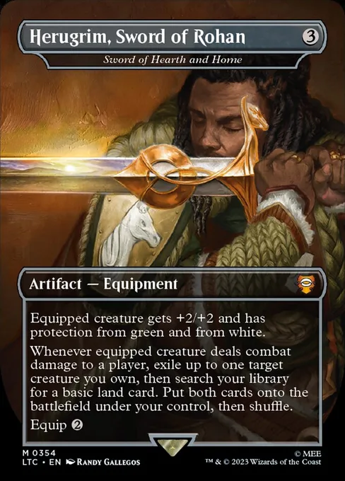 Sword of Hearth and Home, Tales of Middle-earth Commander #354