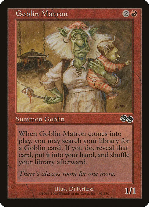 Goblin Matron, Urza's Saga #191