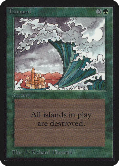 Tsunami, Limited Edition Alpha #221