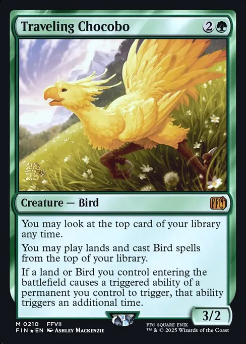 Traveling Chocobo, Final Fantasy Promos #210s