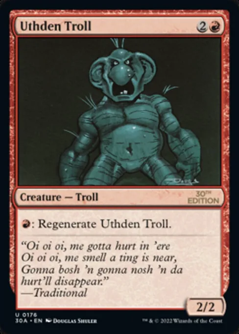 Uthden Troll, 30th Anniversary Edition #176