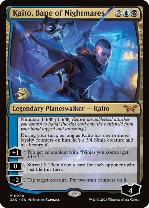 Kaito, Bane of Nightmares, Duskmourn: House of Horror Promos #220s