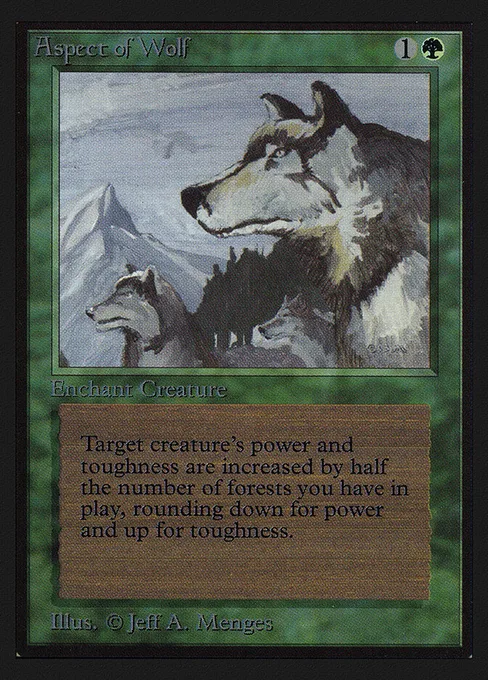 Aspect of Wolf, Collectors' Edition #185