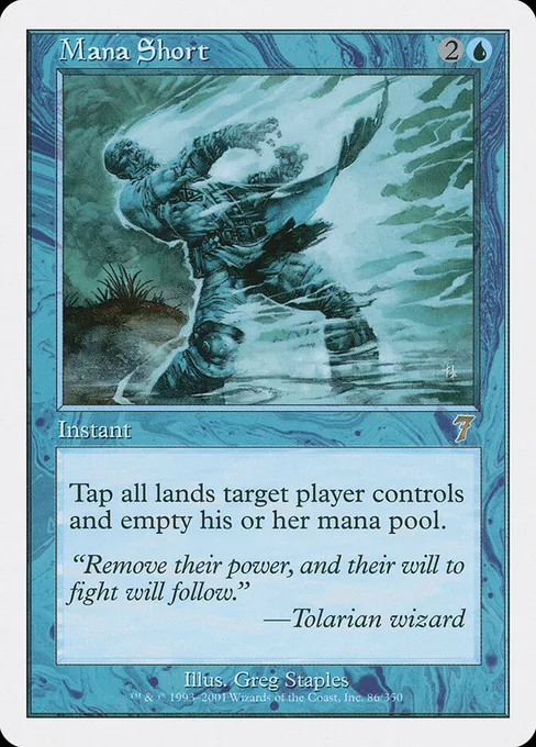 Mana Short, Seventh Edition #86