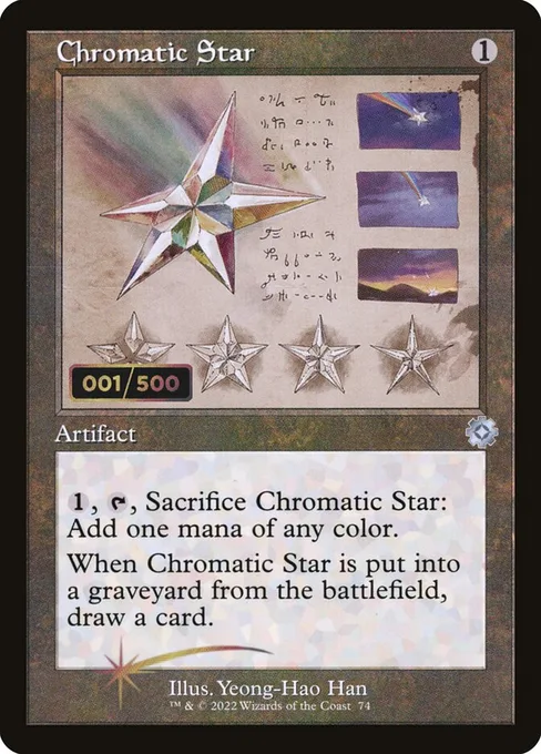 Chromatic Star, The Brothers' War Retro Artifacts #74z