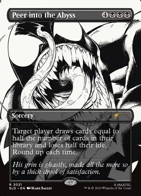 Peer into the Abyss, Secret Lair Drop #2021