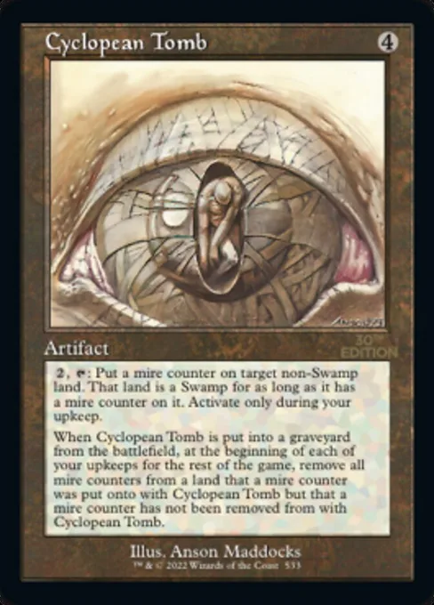 Cyclopean Tomb, 30th Anniversary Edition #533