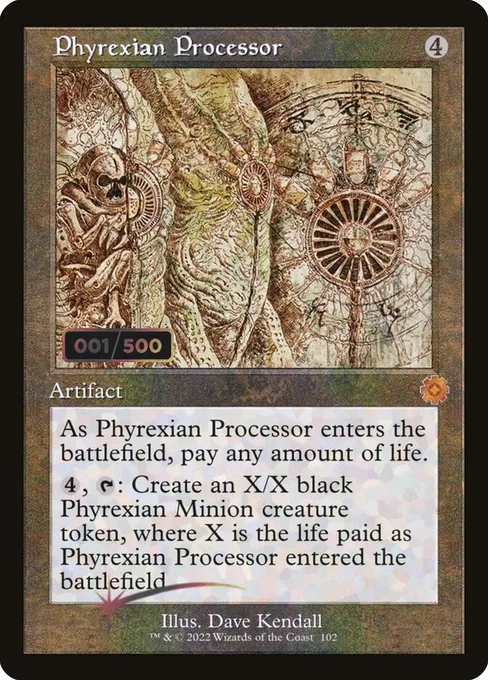 Phyrexian Processor, The Brothers' War Retro Artifacts #102z