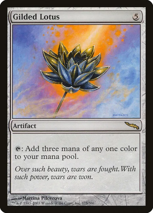 Gilded Lotus, Mirrodin #175