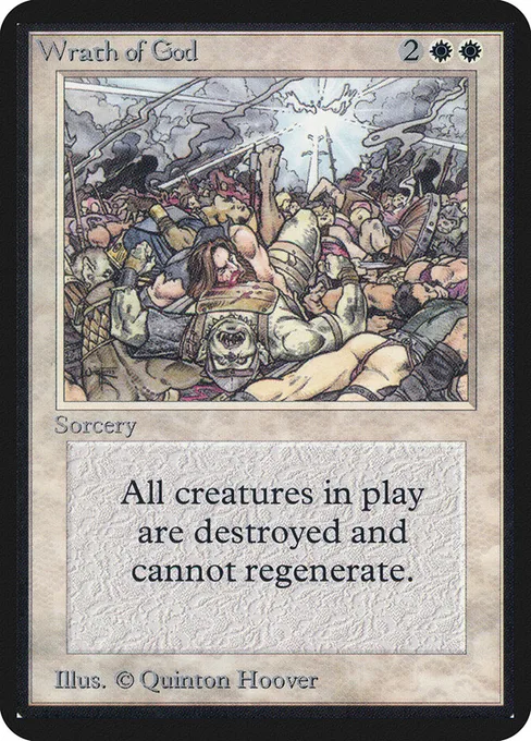 Wrath of God, Limited Edition Alpha #45