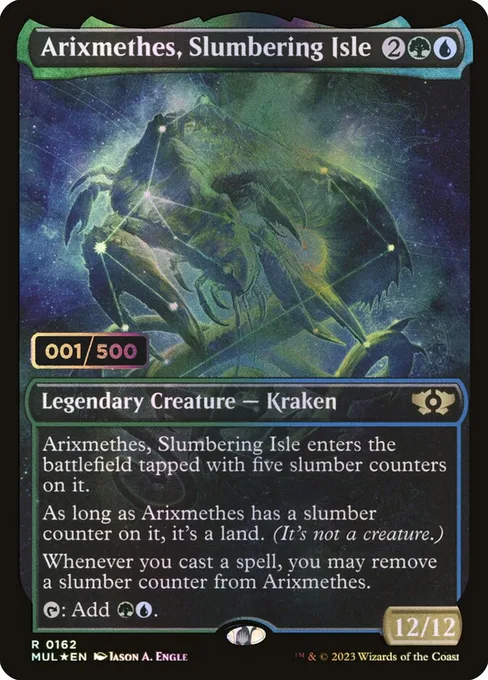 Arixmethes, Slumbering Isle, Multiverse Legends #162z