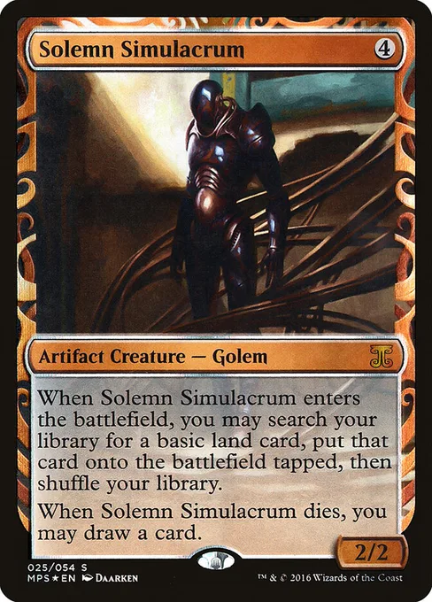 Solemn Simulacrum, Kaladesh Inventions #25