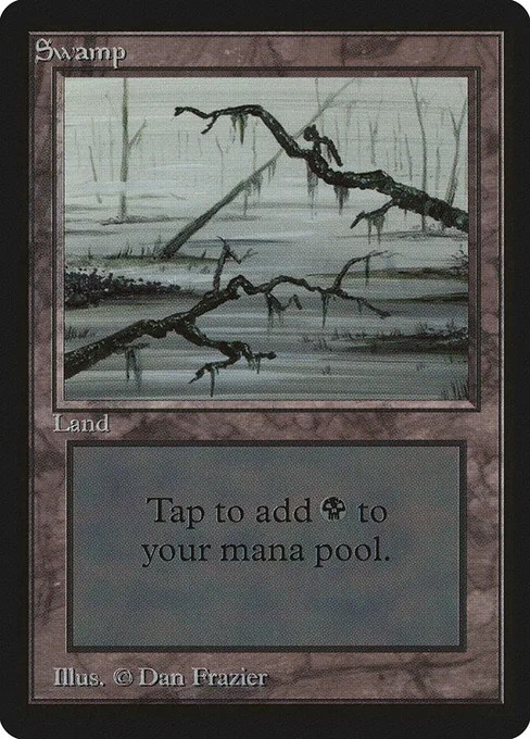 Swamp, Limited Edition Beta #296