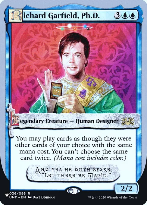 Richard Garfield, Ph.D., The List (Unfinity Foil Edition) #17