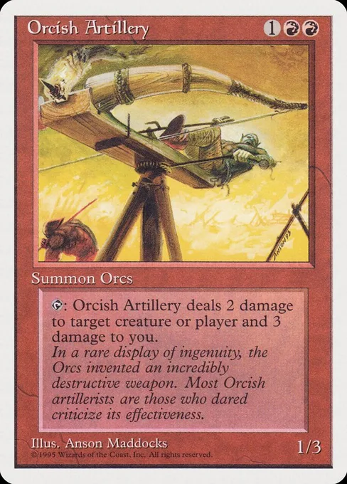 Orcish Artillery, Rivals Quick Start Set #35