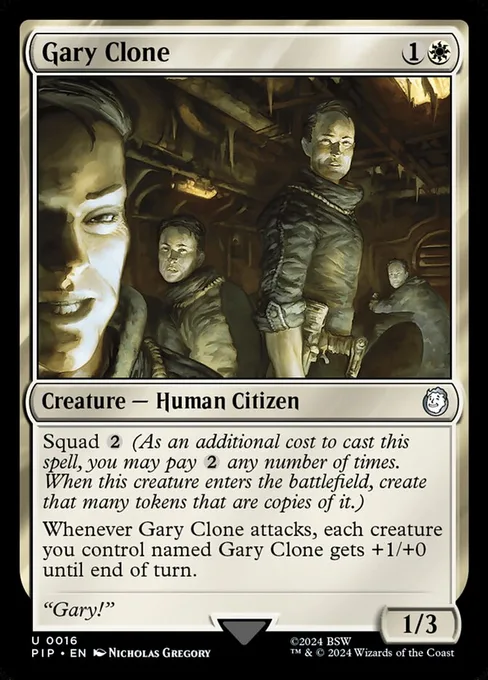 Gary Clone, Fallout #16