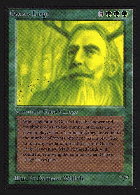 Gaea's Liege, Collectors' Edition #197