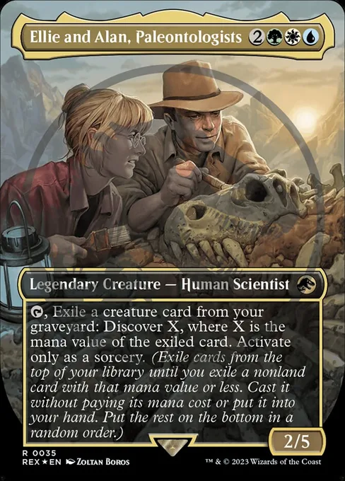 Ellie and Alan, Paleontologists, Jurassic World Collection #35