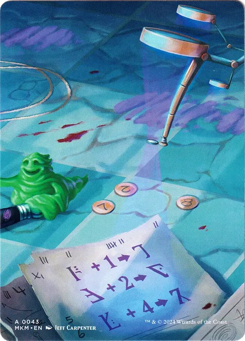 Clue // Clue, Murders at Karlov Manor Art Series #43
