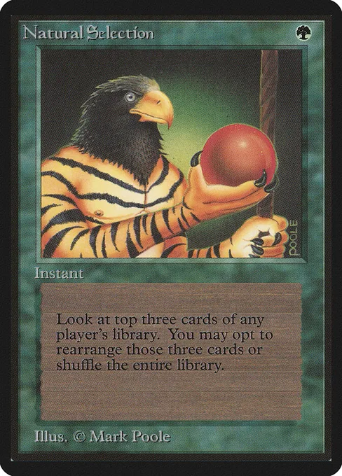 Natural Selection, Limited Edition Beta #213