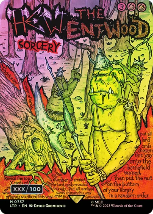 Hew the Entwood, The Lord of the Rings: Tales of Middle-earth #737z