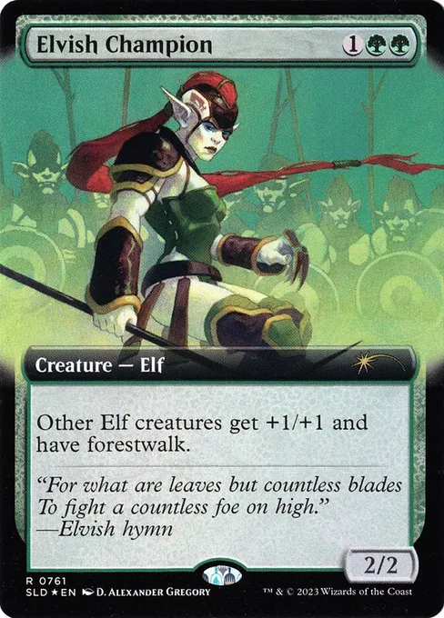 Elvish Champion, Secret Lair Drop #761
