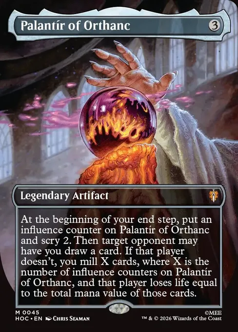 Palantír of Orthanc, The Hobbit Eternal #45