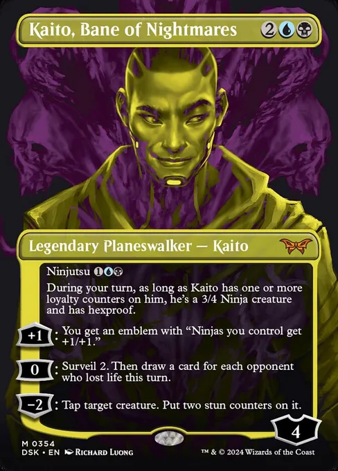 Kaito, Bane of Nightmares, Duskmourn: House of Horror #354