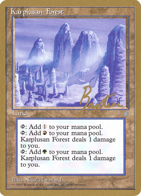 Karplusan Forest, Pro Tour Collector Set #gb356