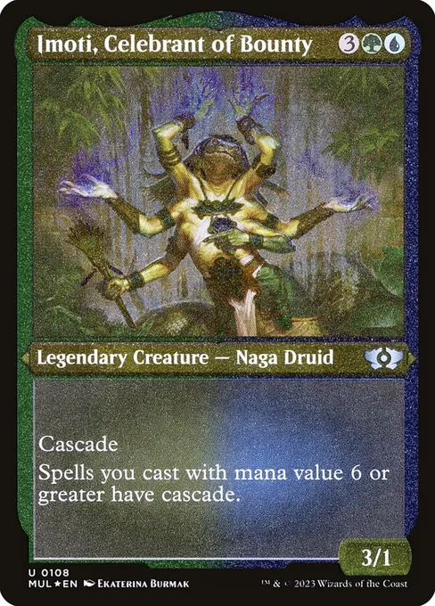 Imoti, Celebrant of Bounty, Multiverse Legends #108