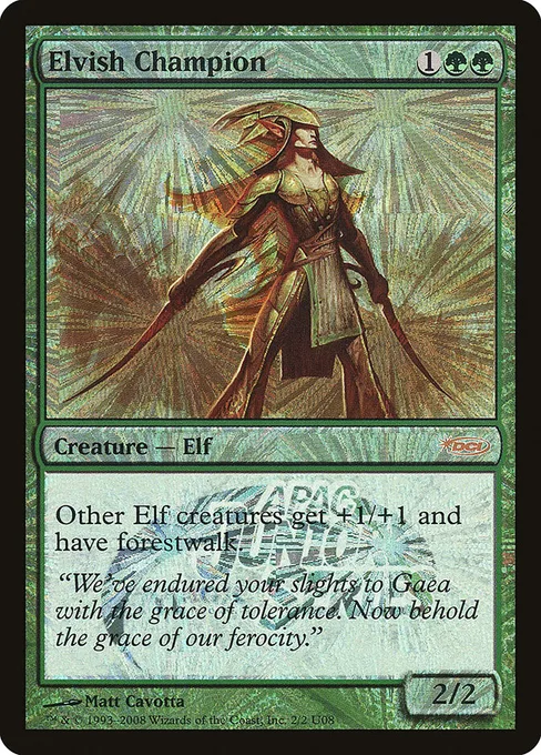 Elvish Champion, Junior APAC Series #2U08