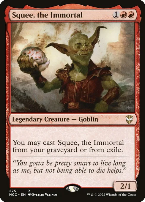 Squee, the Immortal, New Capenna Commander #275