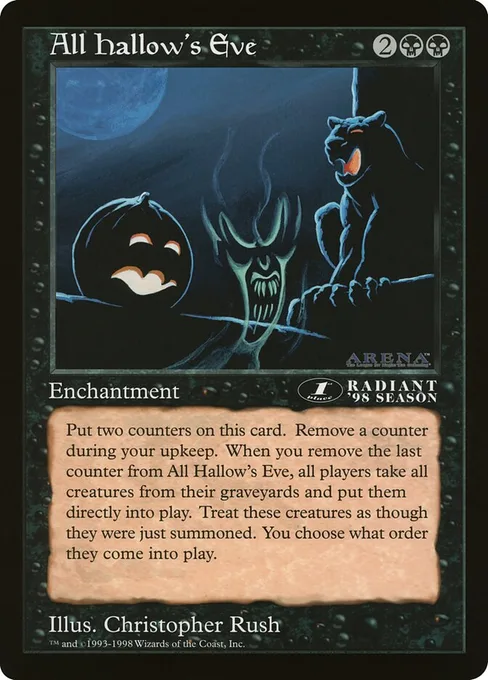 All Hallow's Eve, Oversized League Prizes #42