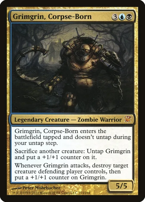 Grimgrin, Corpse-Born, Innistrad #214