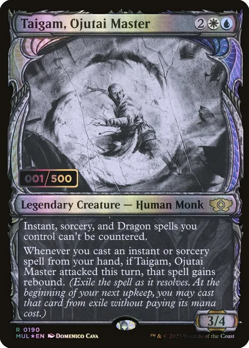 Taigam, Ojutai Master, Multiverse Legends #190z