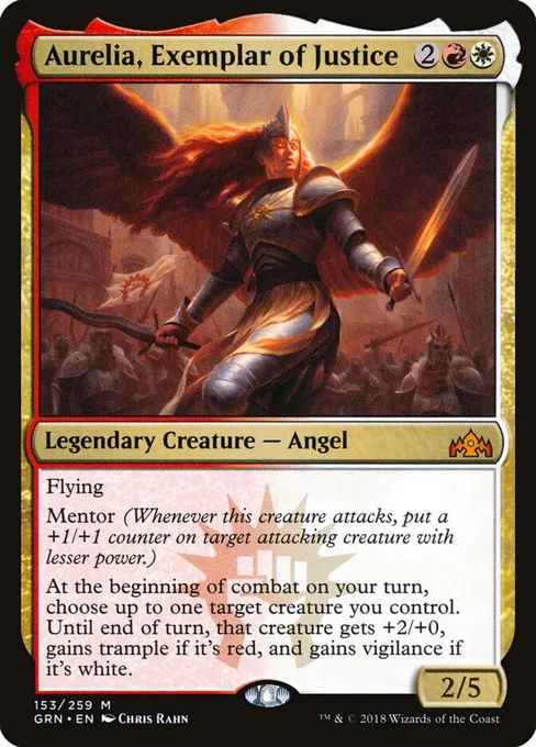 Aurelia, Exemplar of Justice, Guilds of Ravnica #153