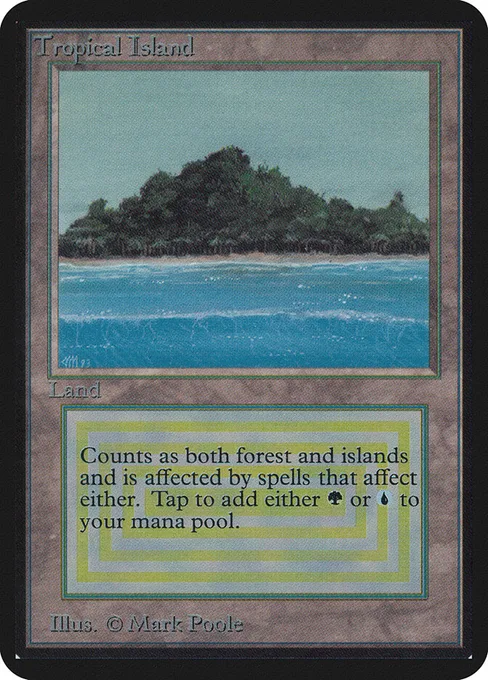 Tropical Island, Limited Edition Alpha #283